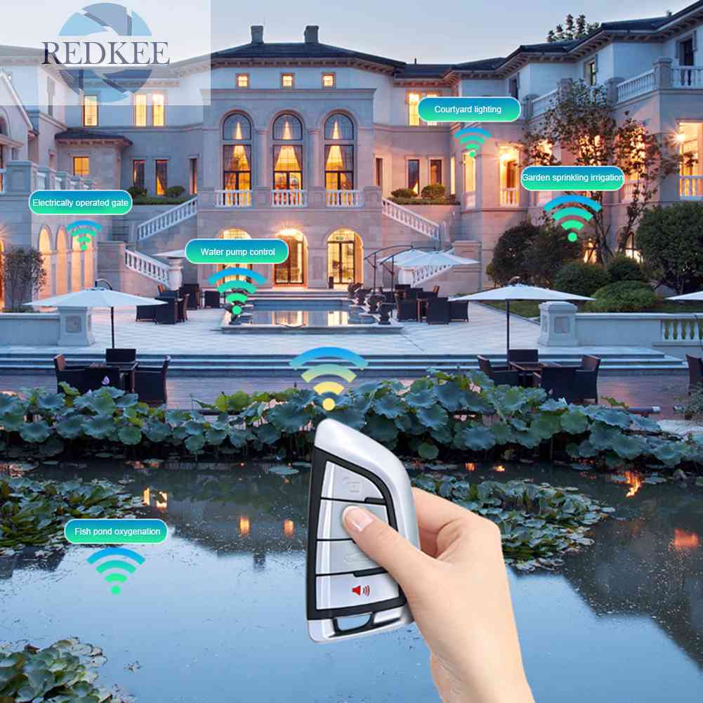 Chìa Khóa Điều Khiển Mở Cổng Không Dây Chống Nhiễu