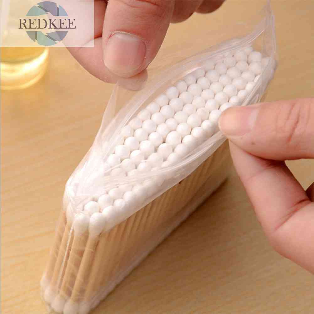 Set 100 Tăm Bông Y Tế Hai Đầu Sử Dụng Một Lần Tiện Lợi