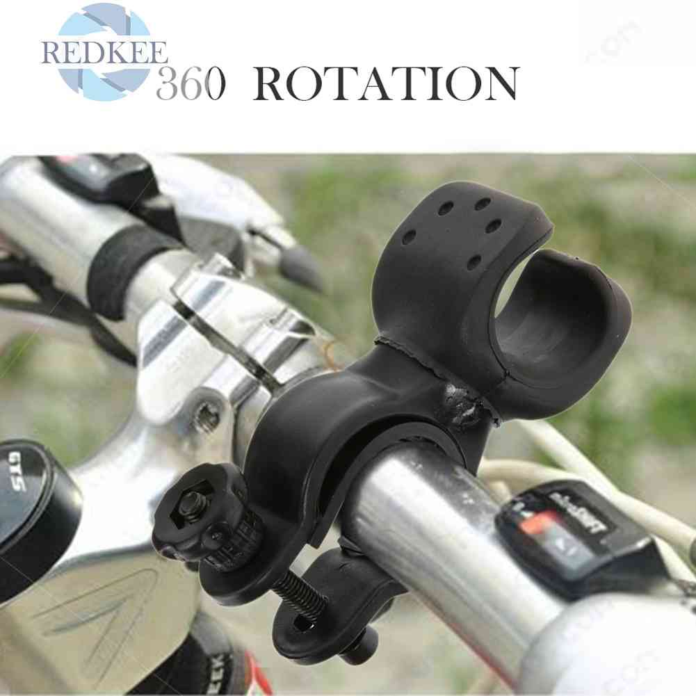 360 ° Giá Đỡ Đèn Pin Xoay Được Cho Xe Đạp