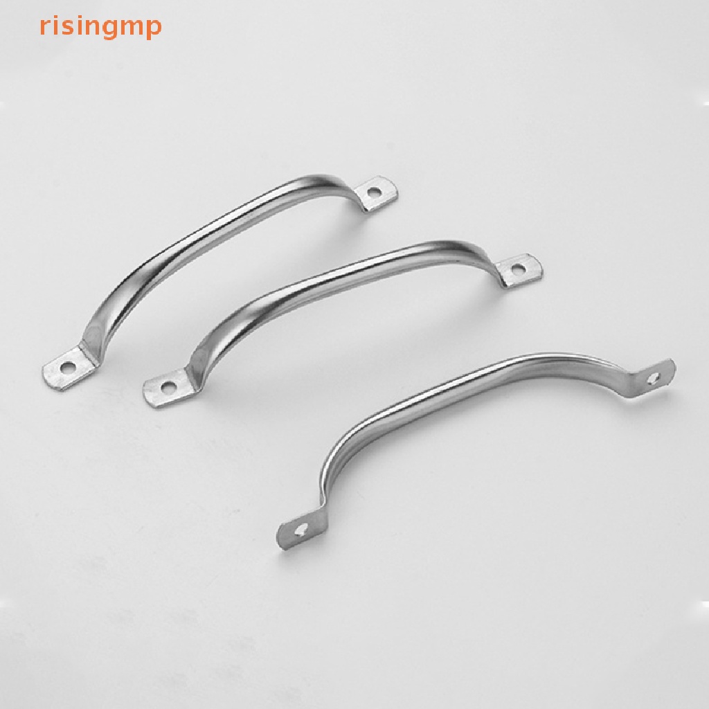 Set 2 Tay Nắm Cửa Tủ Bằng Thép Không Gỉ Màu Bạc Cho Nhà Bếp