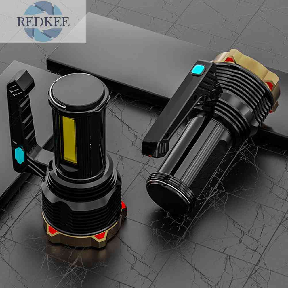 Đèn Pin Chống Thấm Nước IPX4 8 Chế Độ Sáng Tiện Dụng