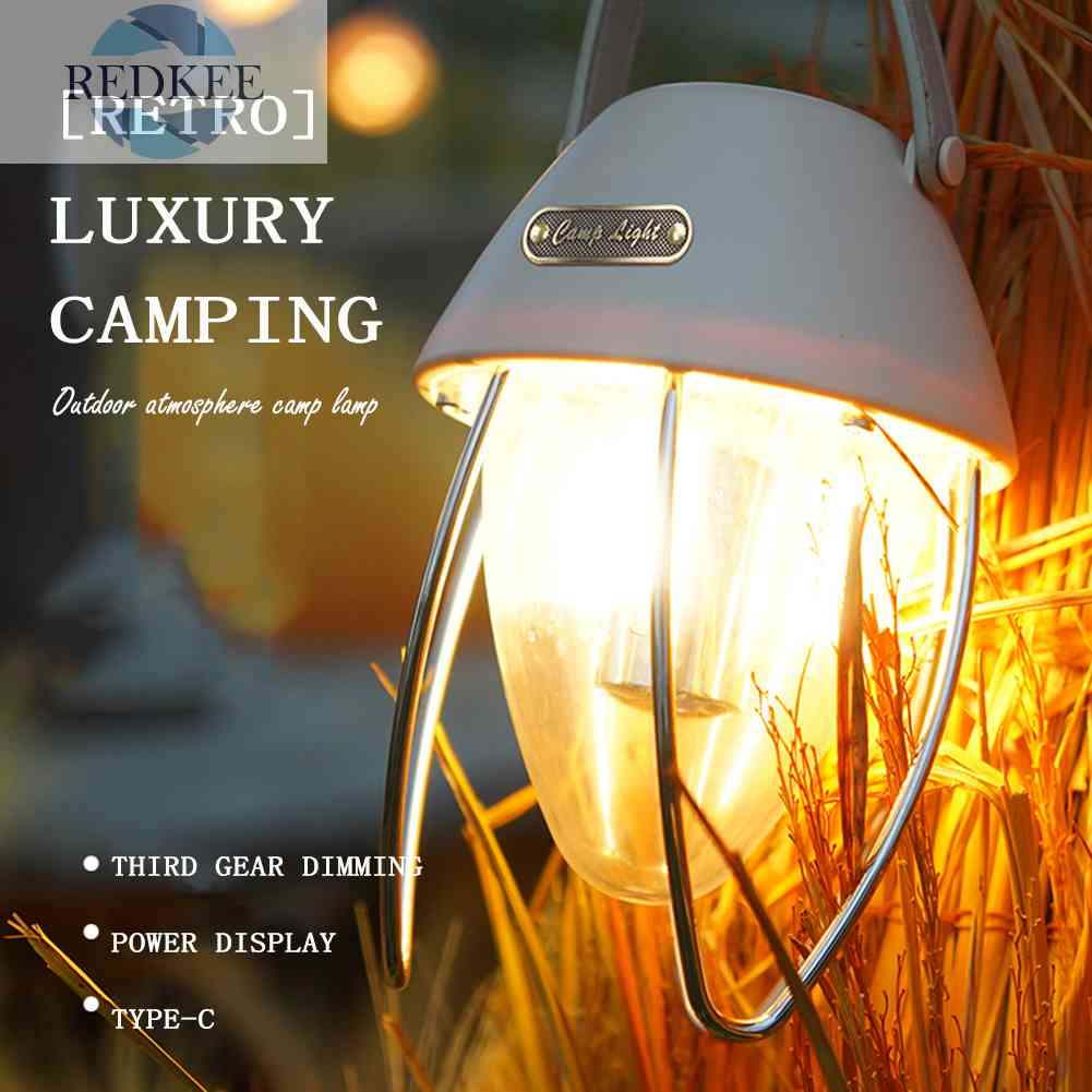 Đèn Lồng Cắm Trại / Câu Cá / Leo Núi Phong Cách Vintage Nhỏ Gọn Tiện