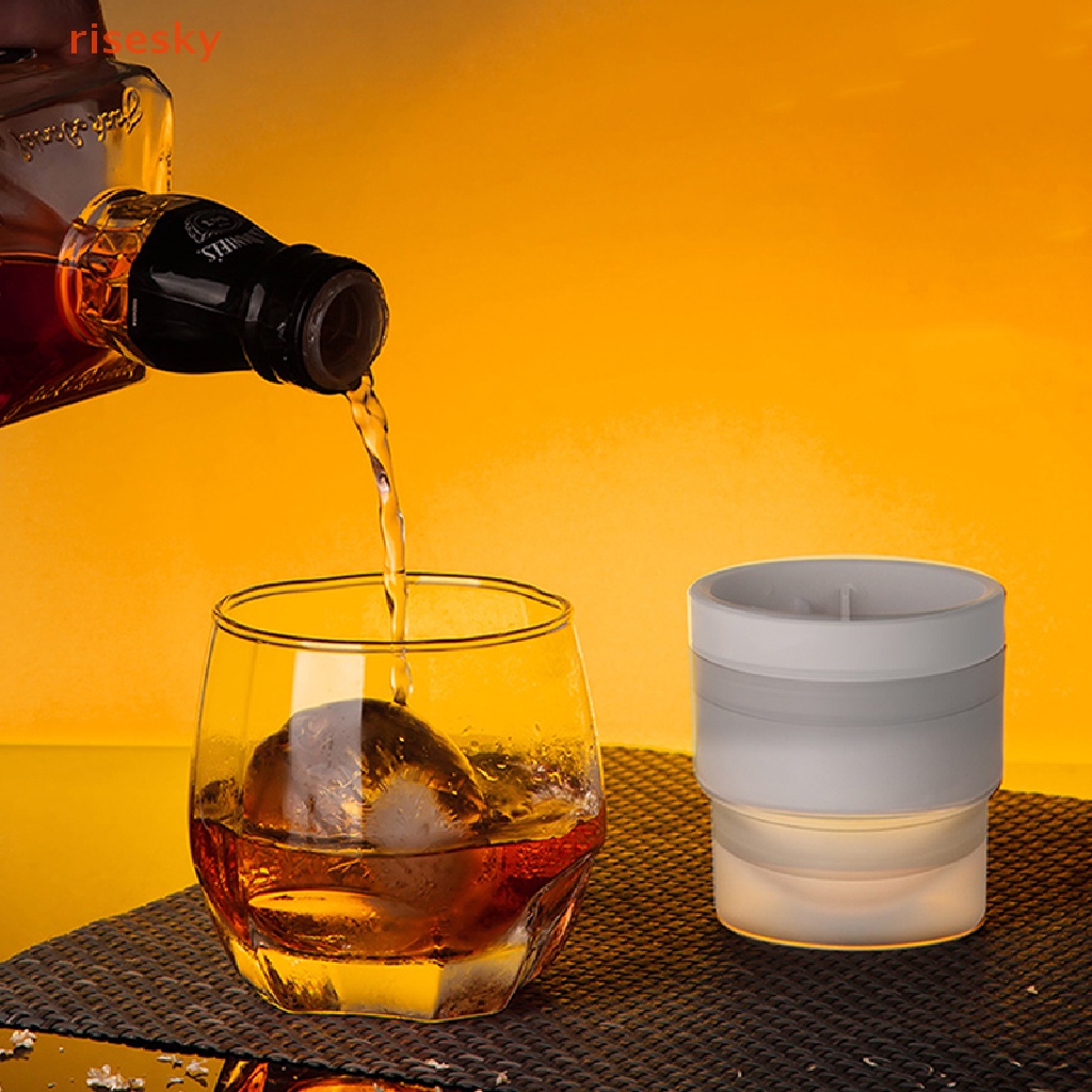 1 Khuôn Làm Đá Hình Cầu Bằng Silicone
