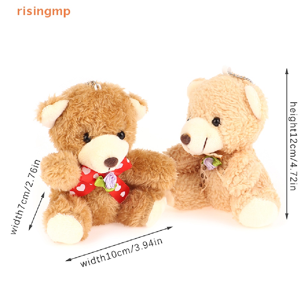 Móc Khóa Gấu Nhồi Bông 12CM Dễ Thương