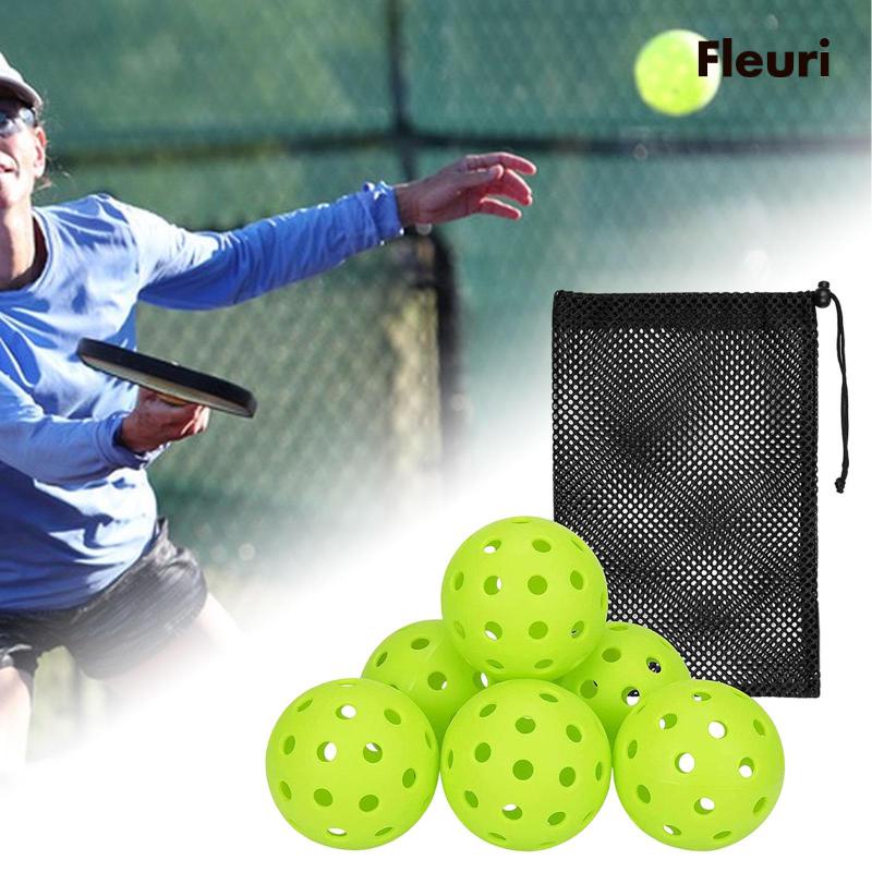 Set 6 Quả Bóng Pickleball Luyện Tập Thi Đấu