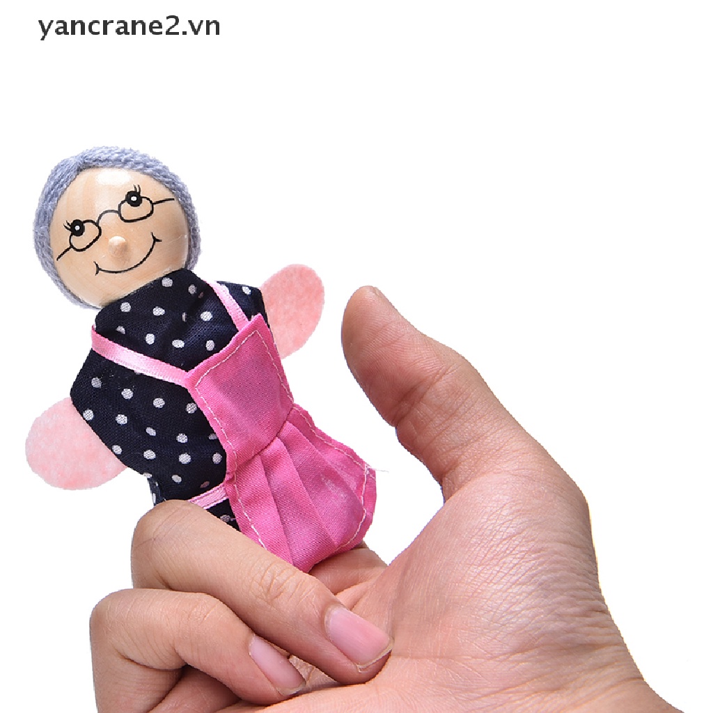 Set 4 Con Rối Ngón Tay Hình Cô Bé Quàng Khăn Đỏ Dành Cho Bé Yêu {yancrane2.vn}