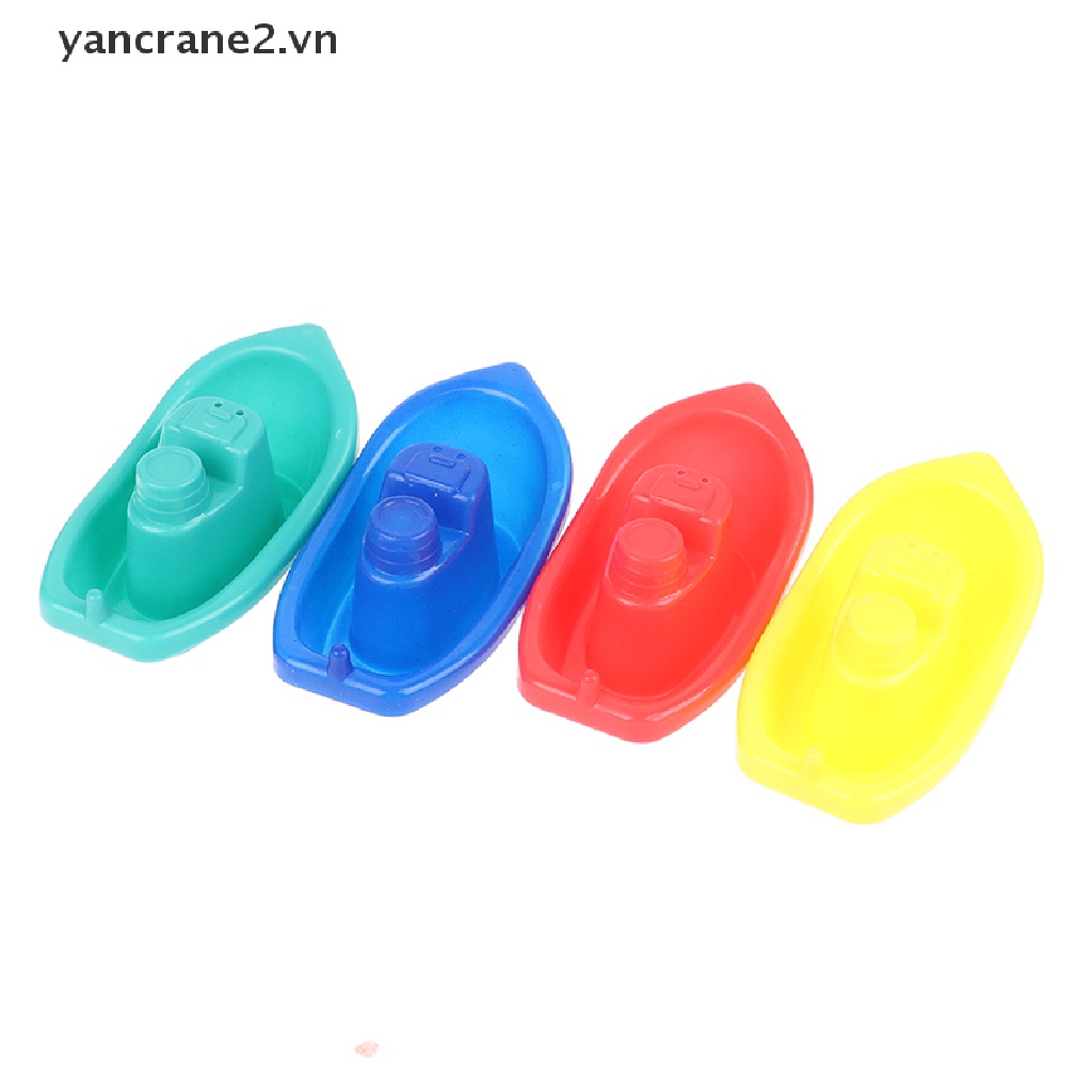 Bộ 4 Đồ Chơi Thuyền Thả Bồn Tắm Giáo Dục Cho Bé YAN2 {yancrane2.vn}