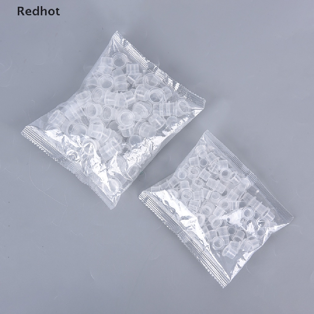 Bộ 100 Cốc Nhựa Đựng Mực Xăm Dùng Một Lần Tiện Dụng