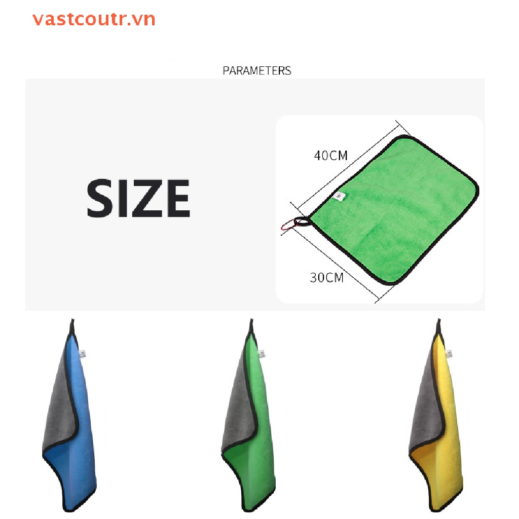 Khăn Cotton Dày Hai Màu Dùng Lau Cá Chuyên Nghiệp