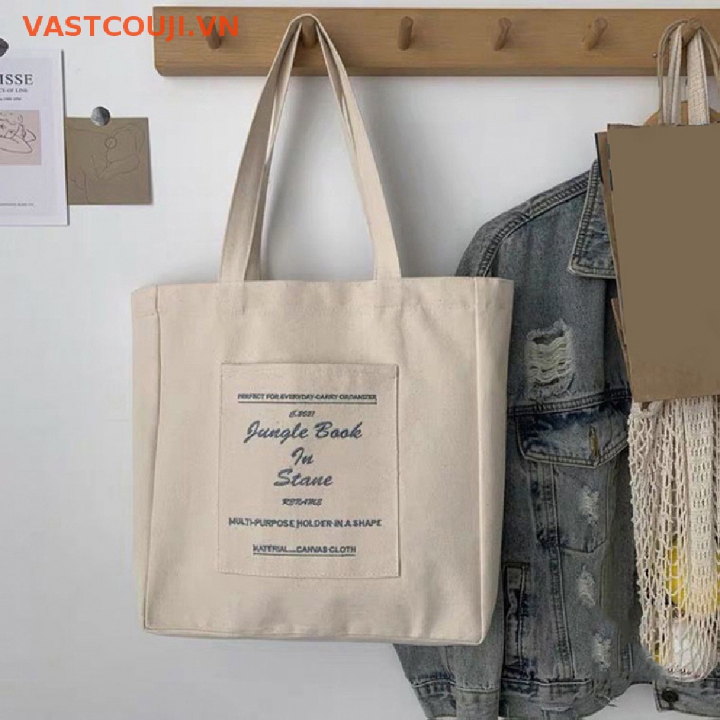 Túi vải Sức Chứa Lớn Có Thể Tái Sử Dụng Thời Trang Cho Nữ