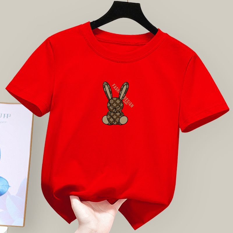 Áo Thun Unisex Cổ Tròn Cho Bé Trai