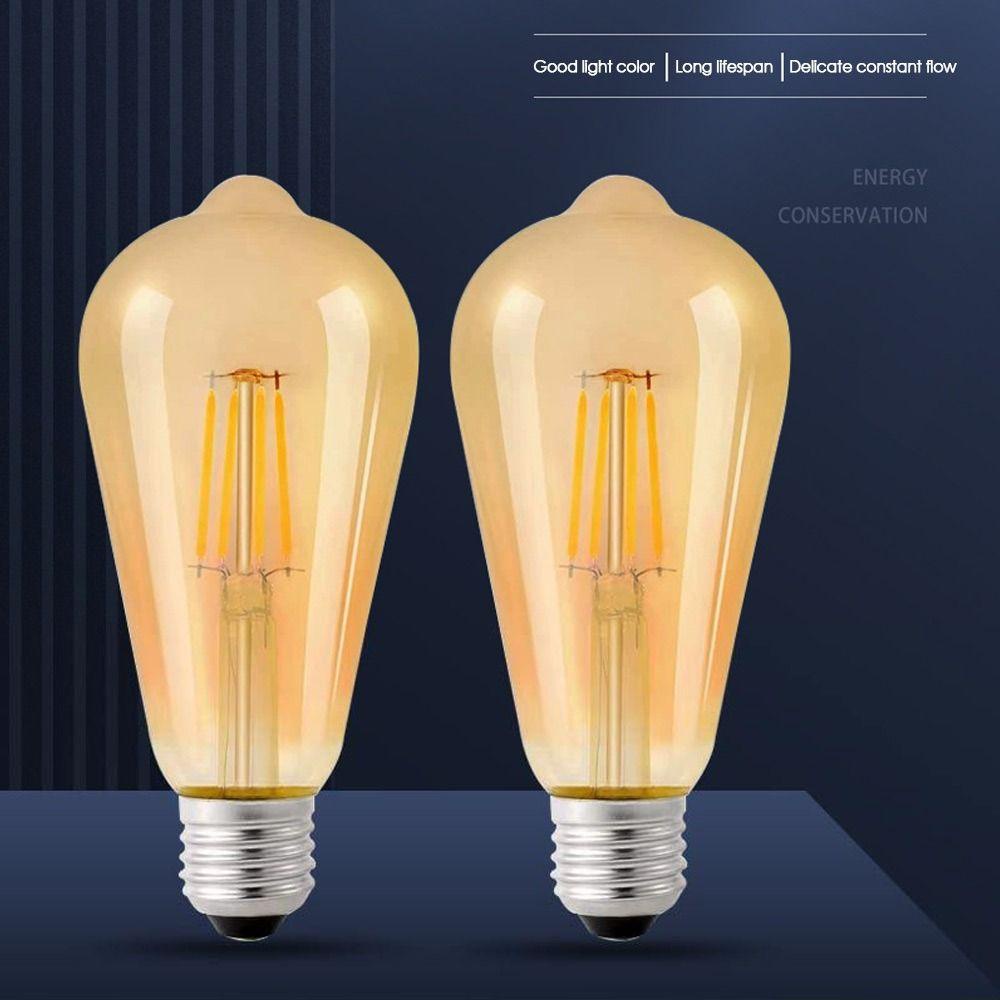 JANE Bóng Đèn LED Ánh Sáng Nâu Thủy Tinh Mới 2700K