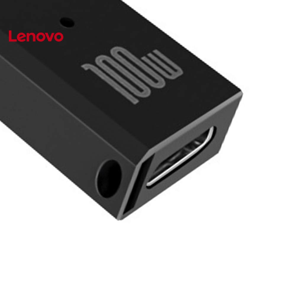 Bộ Chuyển Đổi Sạc Nhanh PD 100W Type-C Sang Vuông Cho ThinkPad