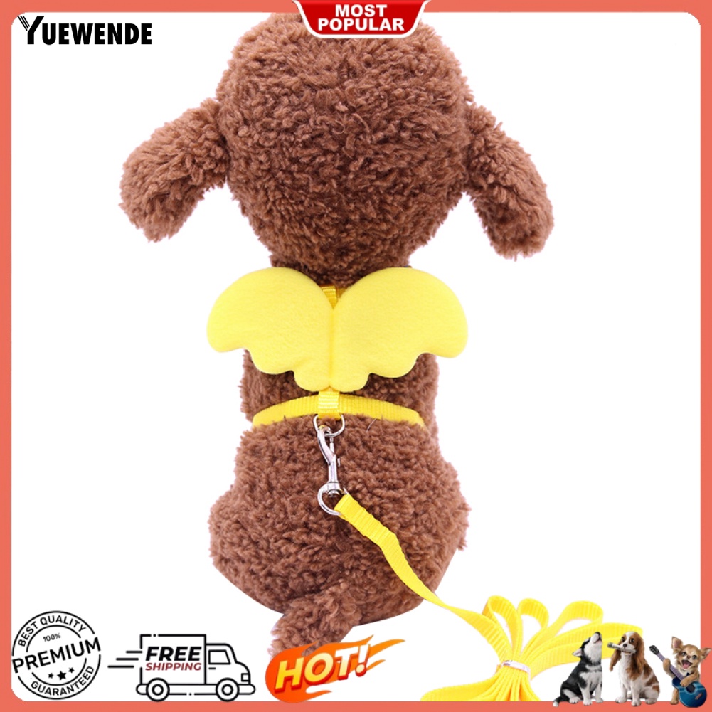 Dây Dắt Thú Cưng Đi Dạo Hình Đôi Cánh Dễ Thương