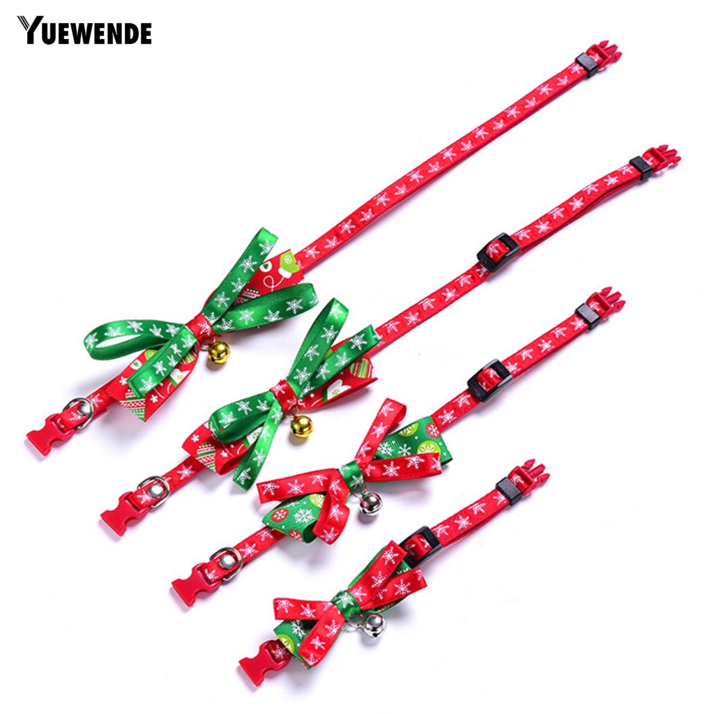 Vòng Cổ Thú Cưng Gắn Chuông Và Nơ Xinh Xắn