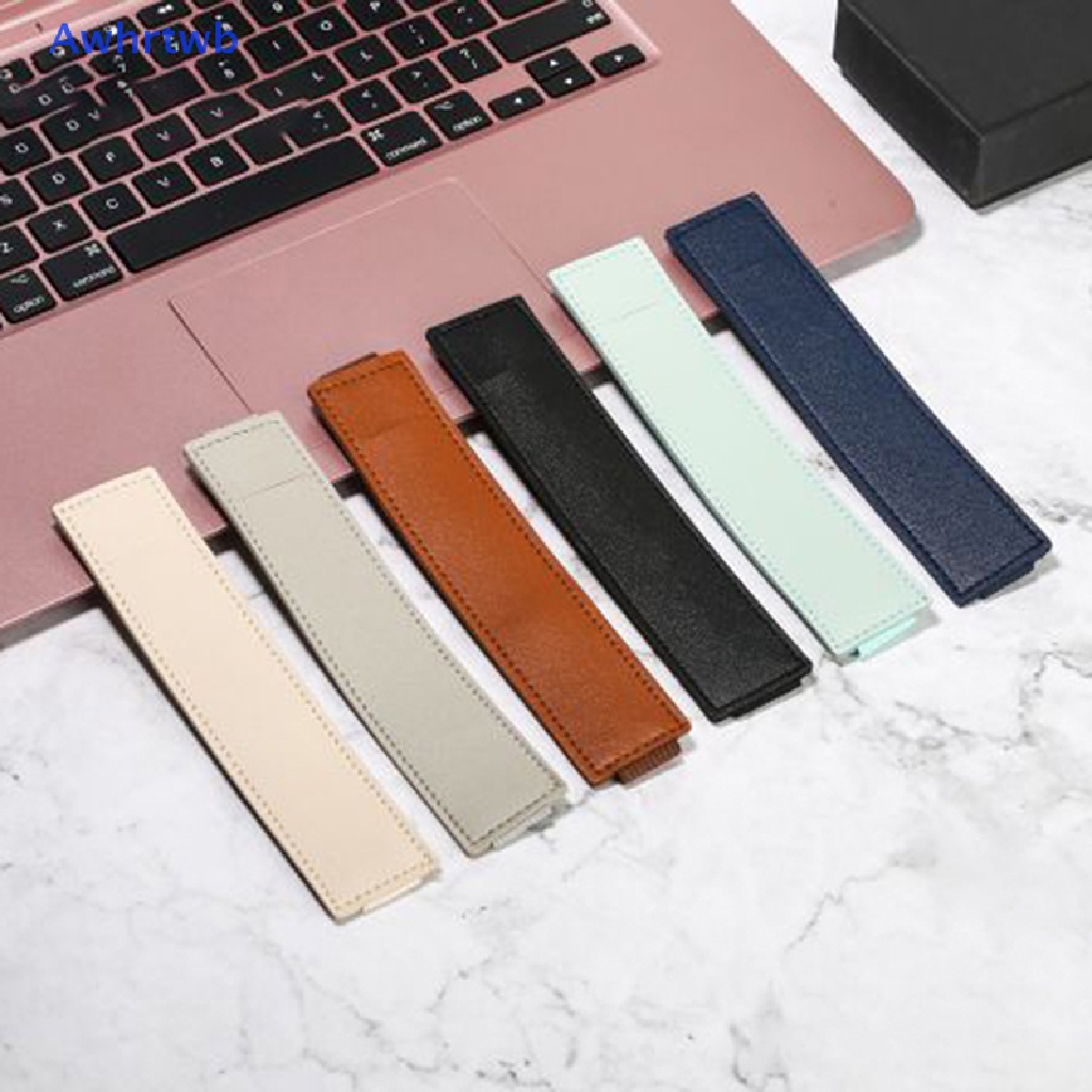 Túi Đựng Bút Bằng Da PU Co Giãn Nhiều Màu 8-1.5 Inch Mới