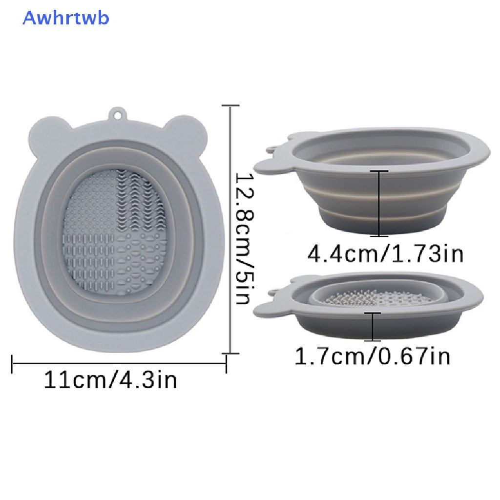 Miếng Silicone Vệ Sinh Cọ Trang Điểm Tiện Lợi Mới