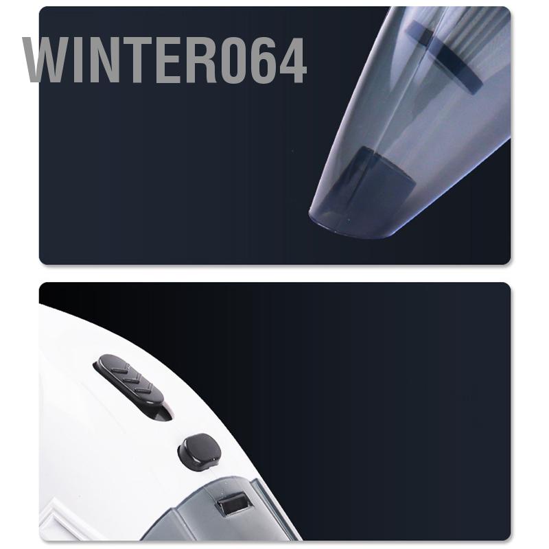 Winter064 Máy Hút Bụi Ô Tô Công Thái Sử Dụng Khô Ướt Di Động Cầm Tay Không Dây Cho Hộ Gia Đình