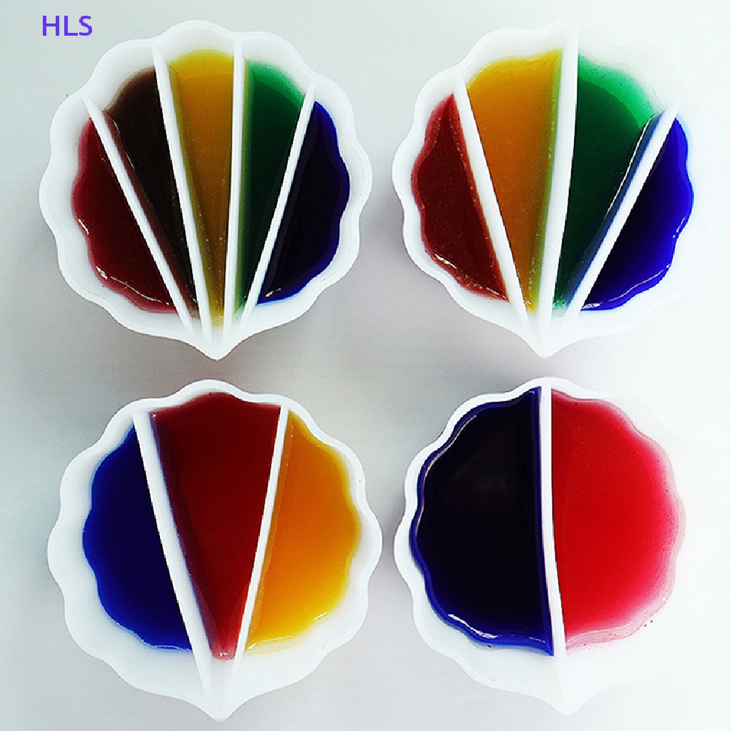 Cốc Silicone Chia 5 Kênh Chuyên Dụng Cho Sơn Acrylic