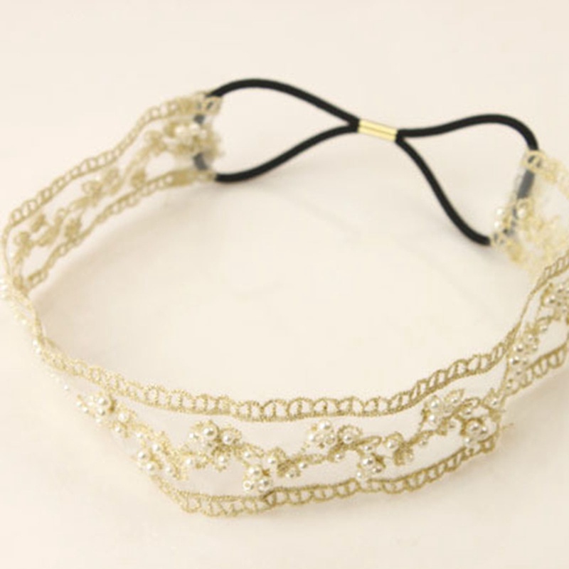 Ygt 1 Băng Đô Ren Thêu Họa Tiết Xinh Xắn Dành Cho Bé Gái