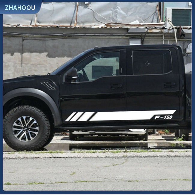 ☃Nhà Cửa☃ Miếng Dán Trang Trí Cửa Xe Hơi Ford Raptor F-150 Bằng Chất Liệu Vinyl