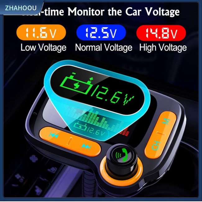 ☃Phụ Kiện Trang Trí Nhà Cửa Kiểu Dáng Dễ Thương Xinh Xắn☃ Máy Nghe Nhạc Mp3 Bluetooth 5.0 Màn Hình Màu Sắc Kèm Bộ Chuyển Đổi Đài Fm Không Dây