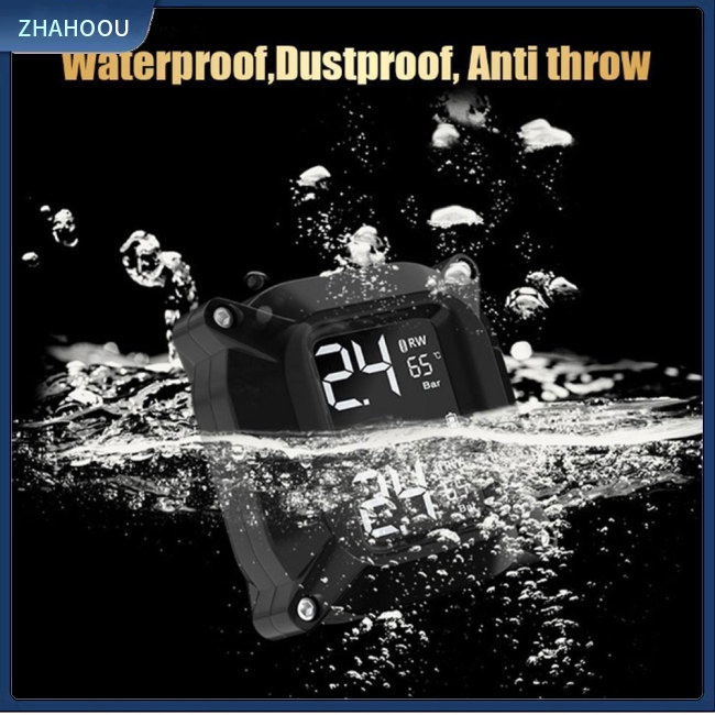 ☃Phụ Kiện Trang Trí Nhà Cửa Kiểu Dáng Dễ Thương Xinh Xắn☃ Hệ Thống Giám Sát Áp Suất Lốp Xe Không Dây Độ Chính Xác Cao Hiển Thị Kỹ Thuật Số