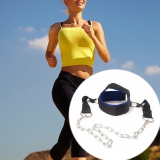 Weight Lifting Head Neck Harness Gym Workout Exercise Training Straps Belt