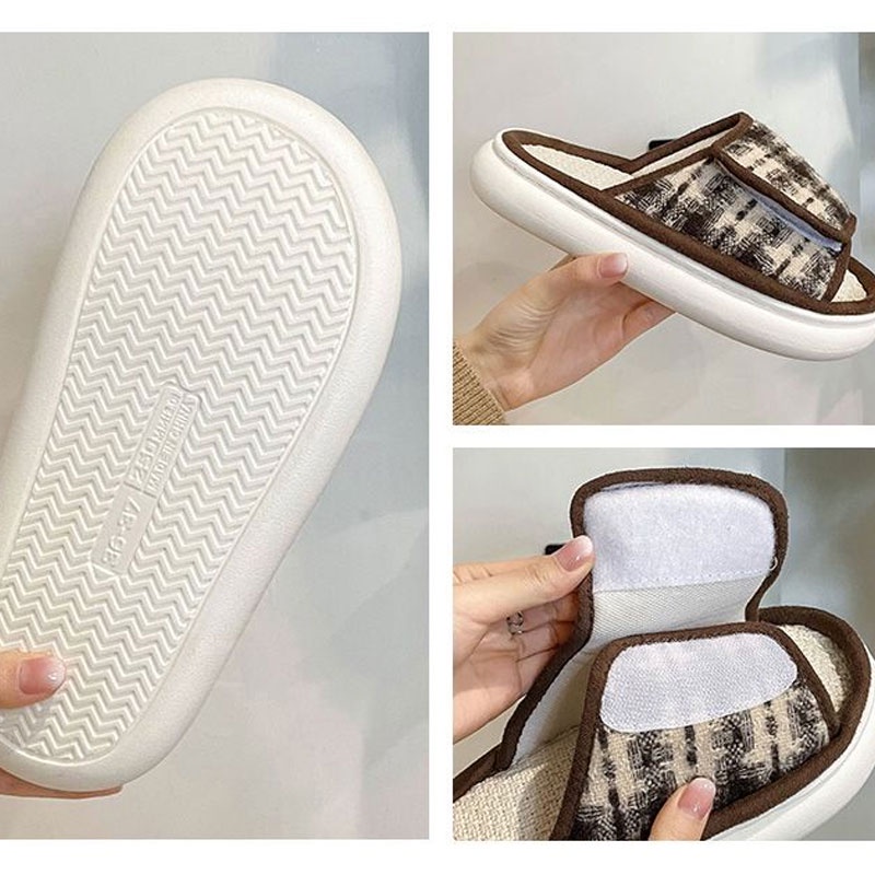 Oeteo Dép Xỏ Ngón Đế Dày Thời Trang Nam Nữ