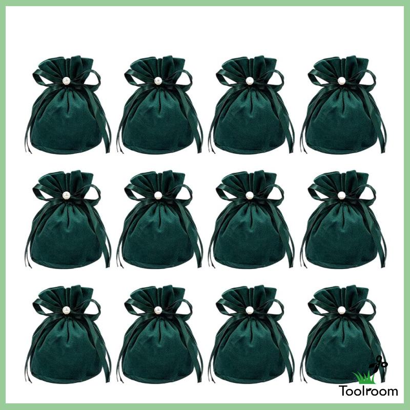 [Toolroom] 10x12cm Túi Nhung Đựng Trang Sức / Kẹo / Quà Tặng Tiệc Tùng