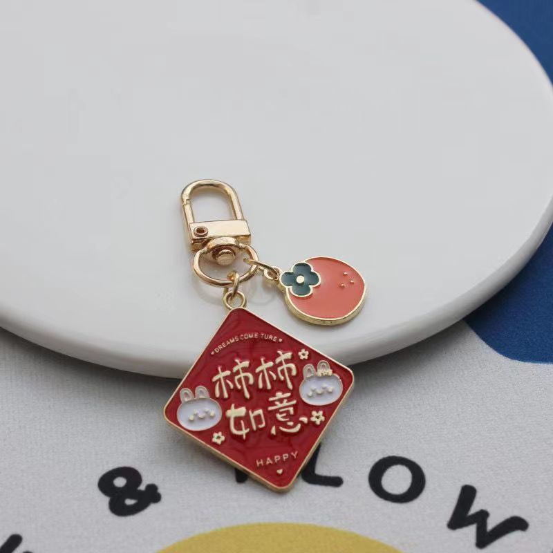 Móc Khóa Thỏ Bông Phong Cách Trung Hoa Mới diy