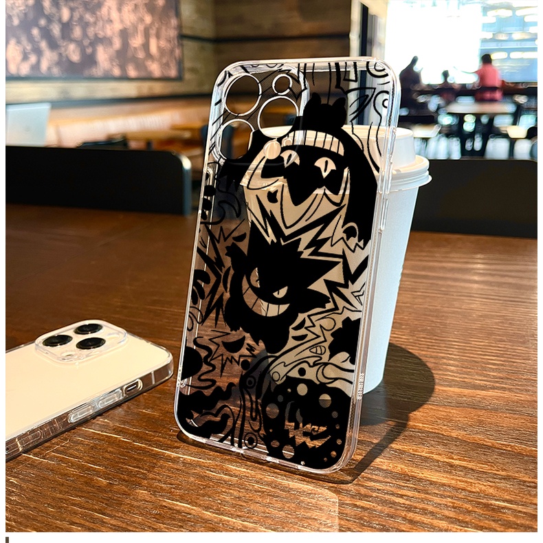 DISNEY Ốp Điện Thoại TPU Mềm Chống Sốc Hình pokemon Kaws Cho IPhone 14 13 12 PRO 12 mini 11 PRO Max Xs Max XR 6 7 8 Plus