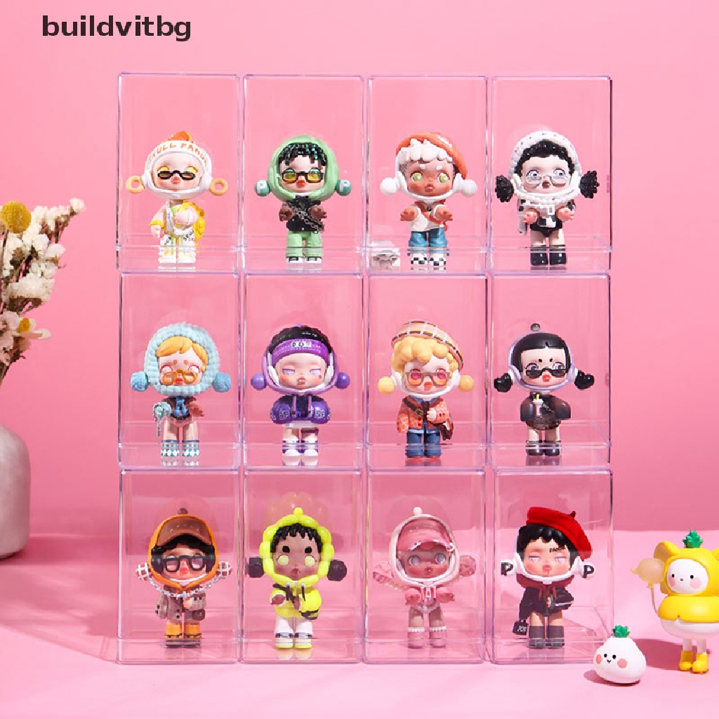 1 Hộp Trưng Bày Mô Hình Búp Bê Trong Suốt Chống Bụi vitbg