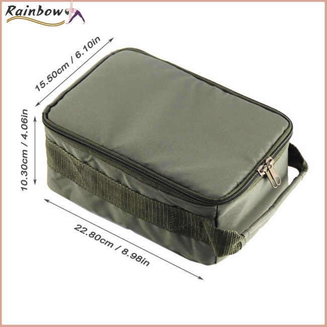 Túi Đựng Dụng Cụ Câu Cá Bằng Vải Oxford 600d Chống Thấm Nước Có Thể Điều Chỉnh Tiện Dụng