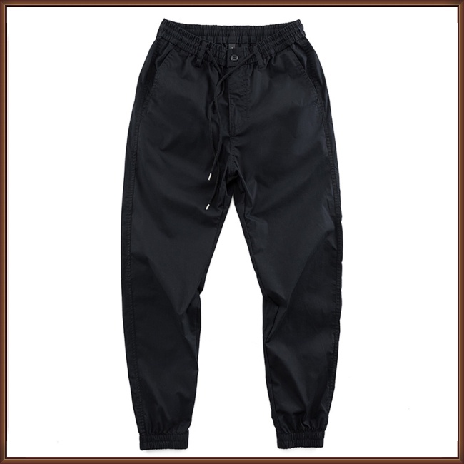 Quần Thể Thao Lưng Thun Co Giãn Thoáng Khí Nhanh Khô Màu Sắc Đơn Giản Cho Nam