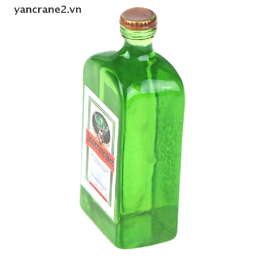 Set 4 Chai Rượu Vang Đồ Chơi Búp Bê 1: 12