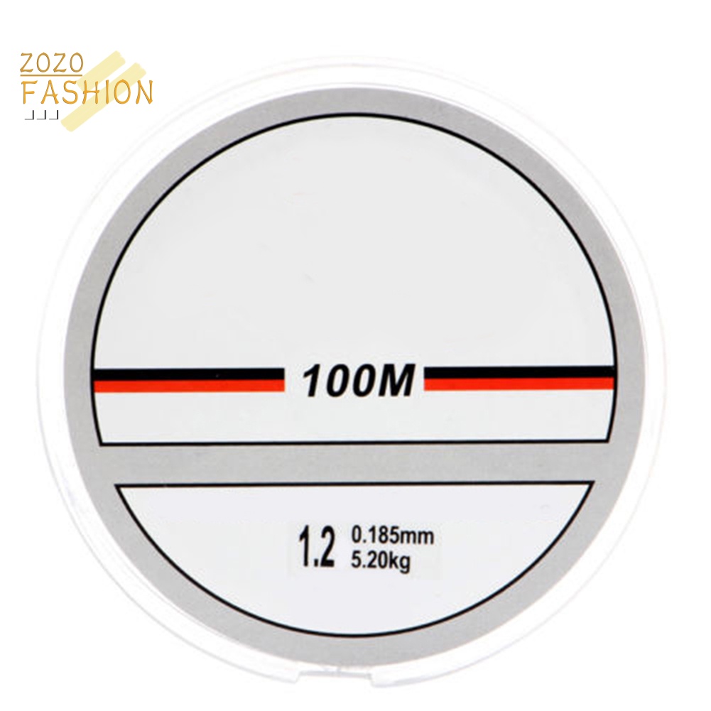 Cuộn Dây Câu Cá 100m Bằng Nylon Trong Suốt Siêu Bền