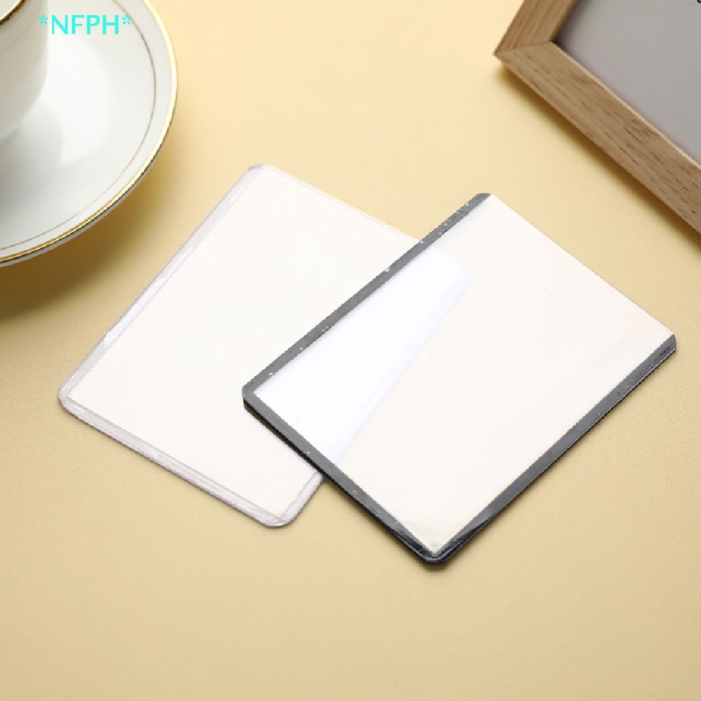 Set 50 Bao Đựng Thẻ Trong Suốt Tiện Dụng Mới