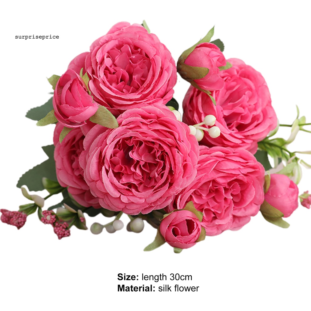 1 Bó Hoa Giả Dùng Trang Trí Tiệc Thân Thiện Với Môi Trường