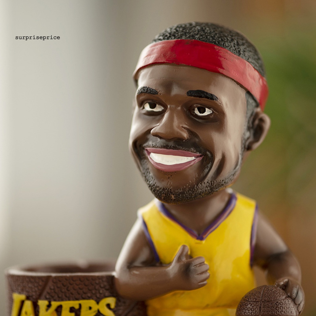 Khuôn Làm Giá Đỡ Bút Hình Ngôi Sao Bóng Rổ Kobe James Trang Trí Cho Học Sinh