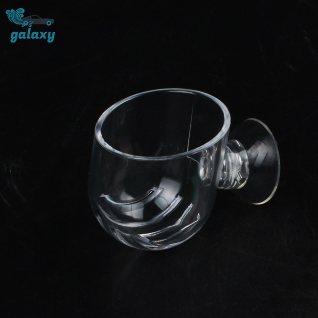 Galaxy Tô Thủy Tinh Trong Suốt Đựng Thức Ăn Có Giác Hút Mạnh