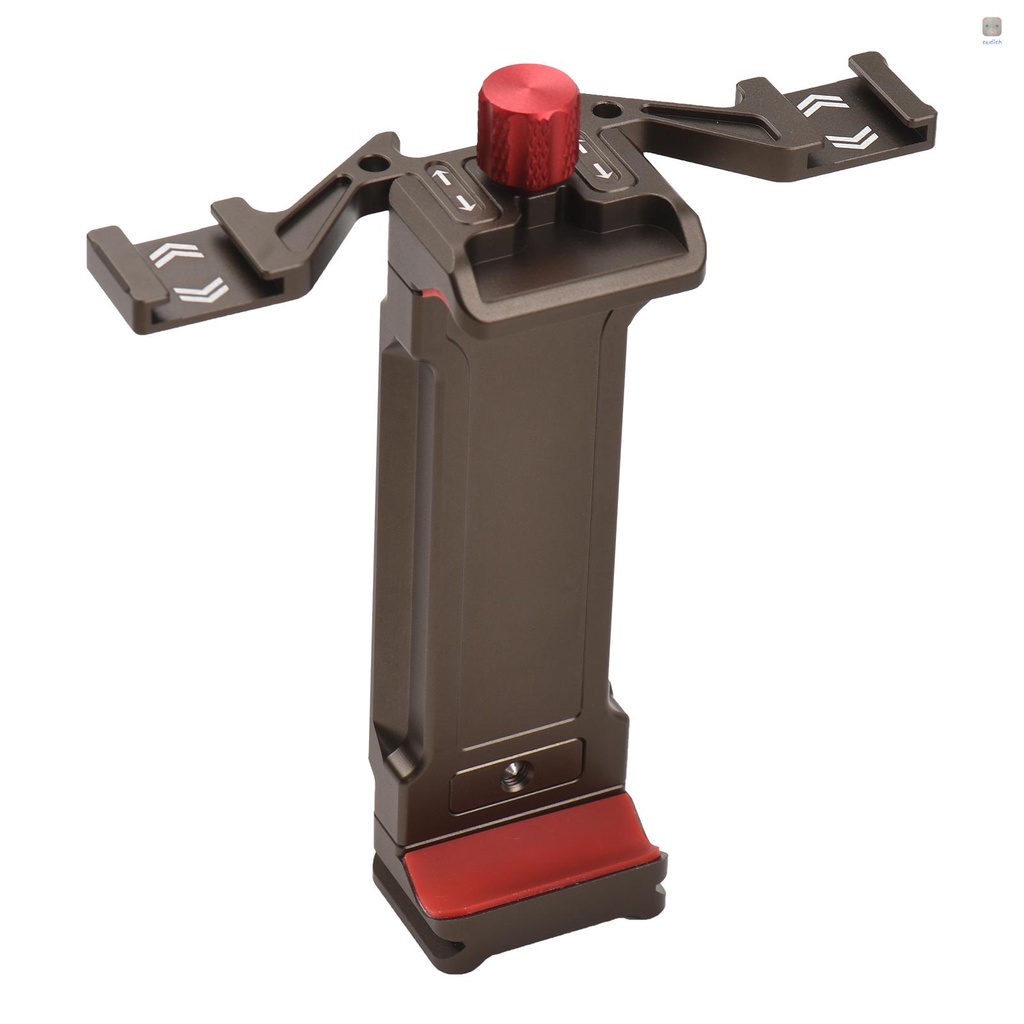 Giá Đỡ Máy Tính Bảng Andoer Bằng Hợp Kim Nhôm Có Thể Điều Chỉnh Góc Rộng 108-242mm Với Lỗ Ốc Vít 1 / 4 Inch Cho iPad / iPad Mini / i