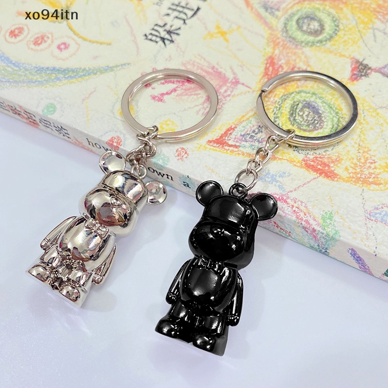 Móc Khóa Hình Gấu Violent Bằng Hợp Kim Sáng Tạo