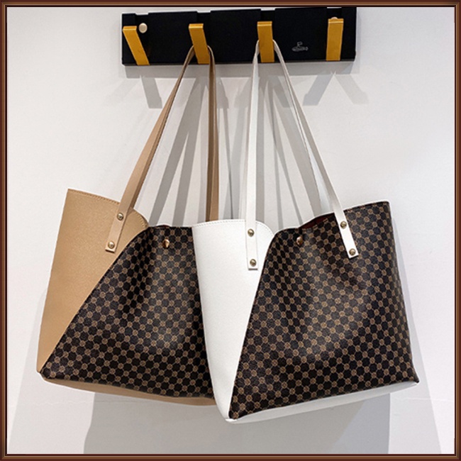 Túi Xách Da Pu Cỡ Lớn Đính Đinh Tán Thời Trang Cho Nữ