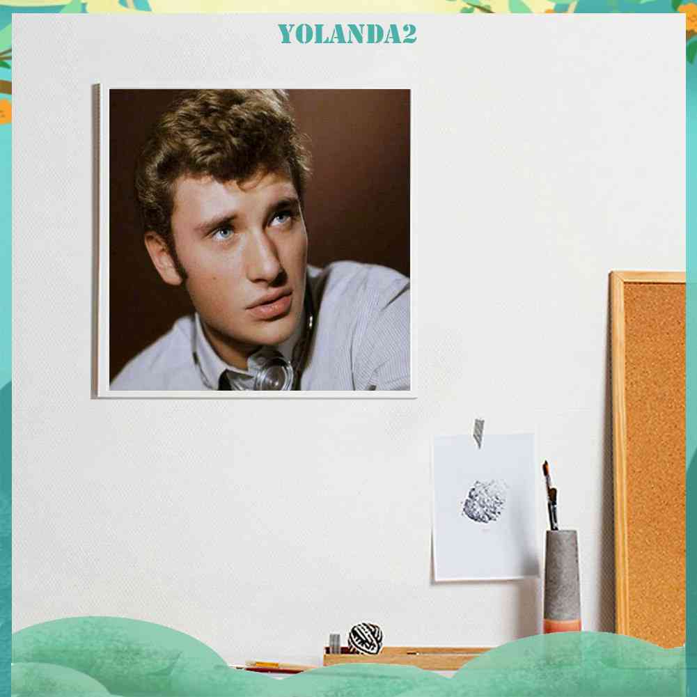 Tranh Đính Đá Kim Cương Toàn Bộ 5D DIY Hình Johnny Aliday