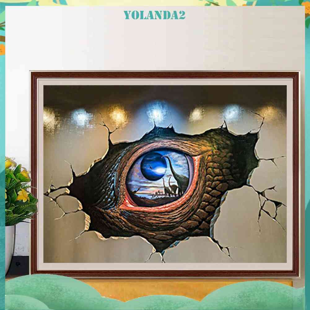 Tranh Đính Đá Kim Cương Toàn Bộ 5D DIY Hình Vẽ Nghệ Thuật Trang Trí Nhà Cửa