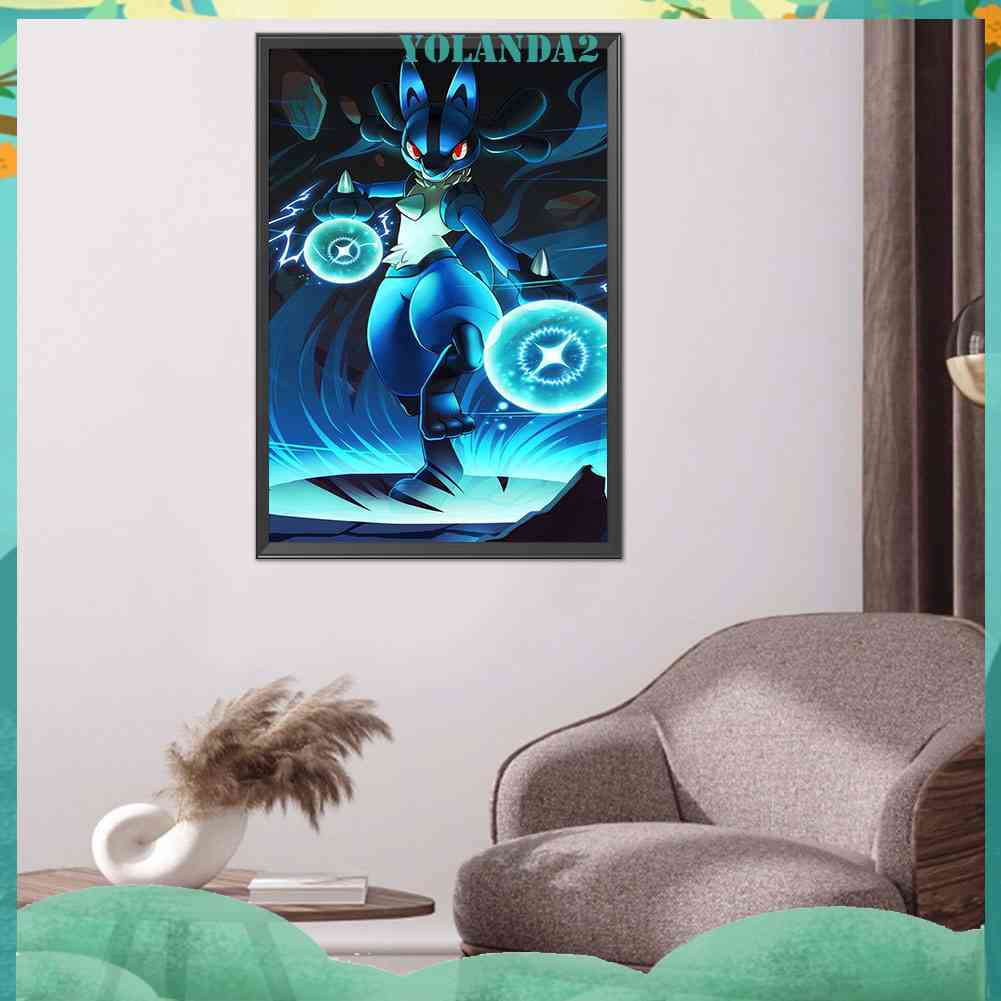 Bộ Tranh Đính Đá 5D Họa Tiết Hoạt Hình Độc Đáo DIY Dùng Trang Trí Nhà Cửa