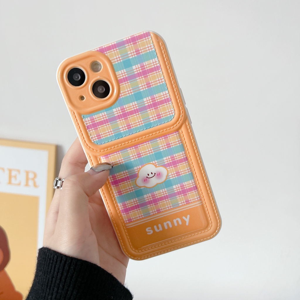 Ốp Điện Thoại TPU Dẻo Họa Tiết Hoạt Hình Đám Mây Dễ Thương Chống Rơi Cho iPhone11 12 13 14 Pro Max