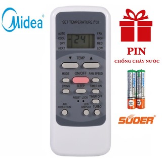 Điều khiển điều hòa midea - dieu khien dieu hoa midea r51m/e