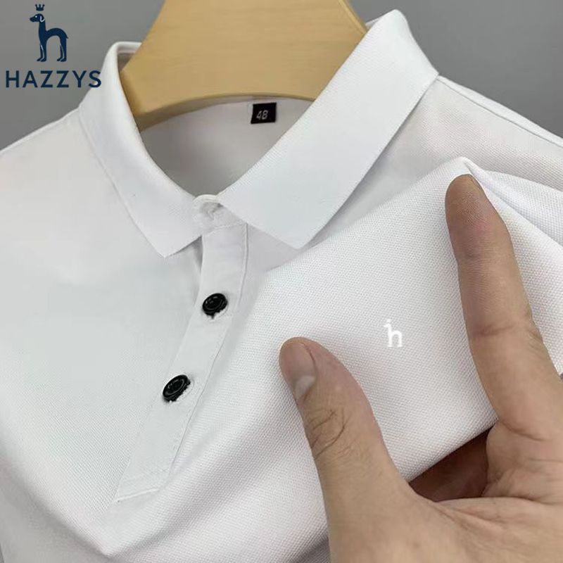 Áo polo Tay Ngắn Thêu Nhãn Nhỏ Thời Trang Mùa Hè 2023 Hazzys Hazzys Cho Nam